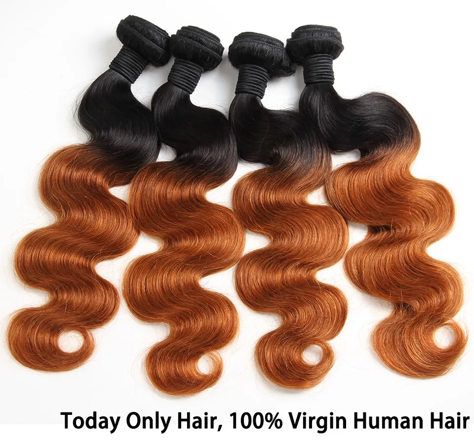 ombre brazilian body wave 04