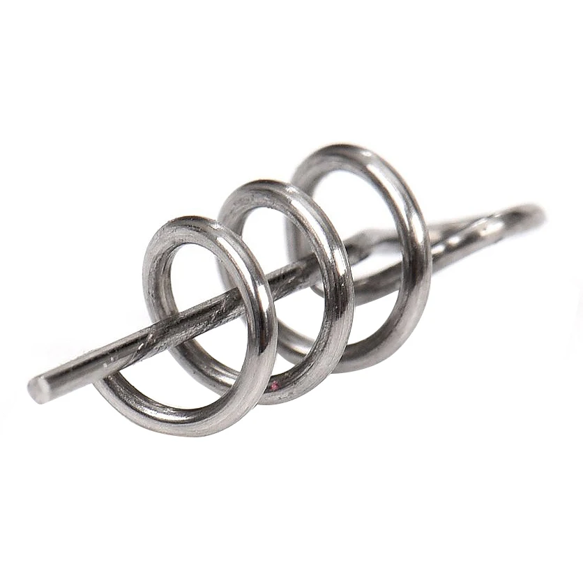 FSTE Updated16.5Mm рыболовный крючок снасти центрирующий штифт Twistlock 100 шт. приманка на рыбалку снасти фиксированная защелка игла пружина твист