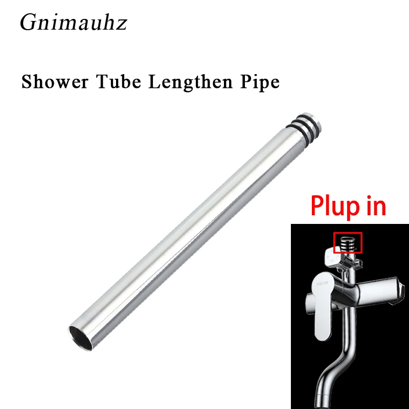 Tubo de Chuveiro Haste de Extensão sem Fio Tubo de Extensão 24mm e 22mm 20 e 30 e 40 Centímetros Aumentando Alongar Chuveiro