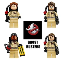 4 Pçs/set O Ghostbusters Modelo Blocos Brinquedos 4 Caras das forças Ghostbusters equipes Compatível todos os blocos de construção Freeshipping