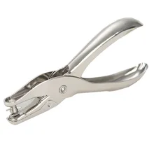 1pcs School Office Metal Single Hole Puncher Hand Paper Punch Single Hole Scrapbooking Punches 8 Pages All Metal Materials deli 0102 color random delivery paper punch metal practical design manual school office double hole 12mm deep paper punch