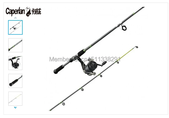 caperlan fishing rod and reel