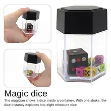 Big Explode Explosion Dice Close Up Magic Trick Toys Magic Props Funny Joke Prank Toy Children Kids Gift magic trick funny eyes glasses black