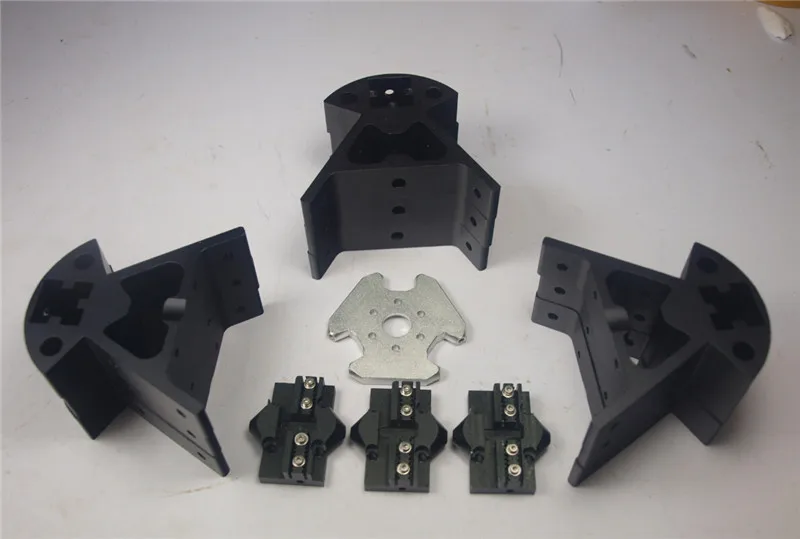 Комплект из алюминиевого сплава для 3D принтера Reprap Delta Kossel цельнометаллический