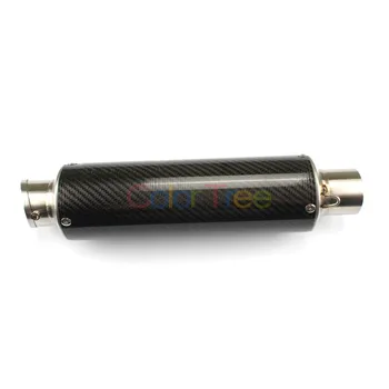 

Universal Motorcycle Exhaust Pipe Muffler Pipe Carbon fiber 51MM/2inch For Triumph THRUXTON R DAYTONA 675 R