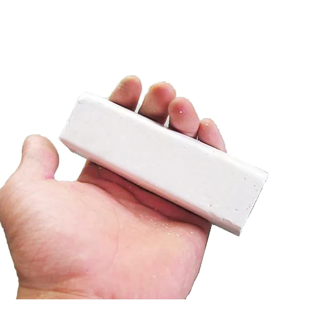 White Rouge Abrasive Polishing Paste Buffing Compound Metal Grinding 11*3.5*2.5CMin Abrasive