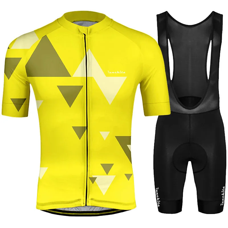 Maillot PRO TEAM RUNCHITA одежда для велоспорта гелевая накладка шорты для велоспорта Комплект Джерси Ropa Ciclismo MTB Одежда для велоспорта - Цвет: SETS  05