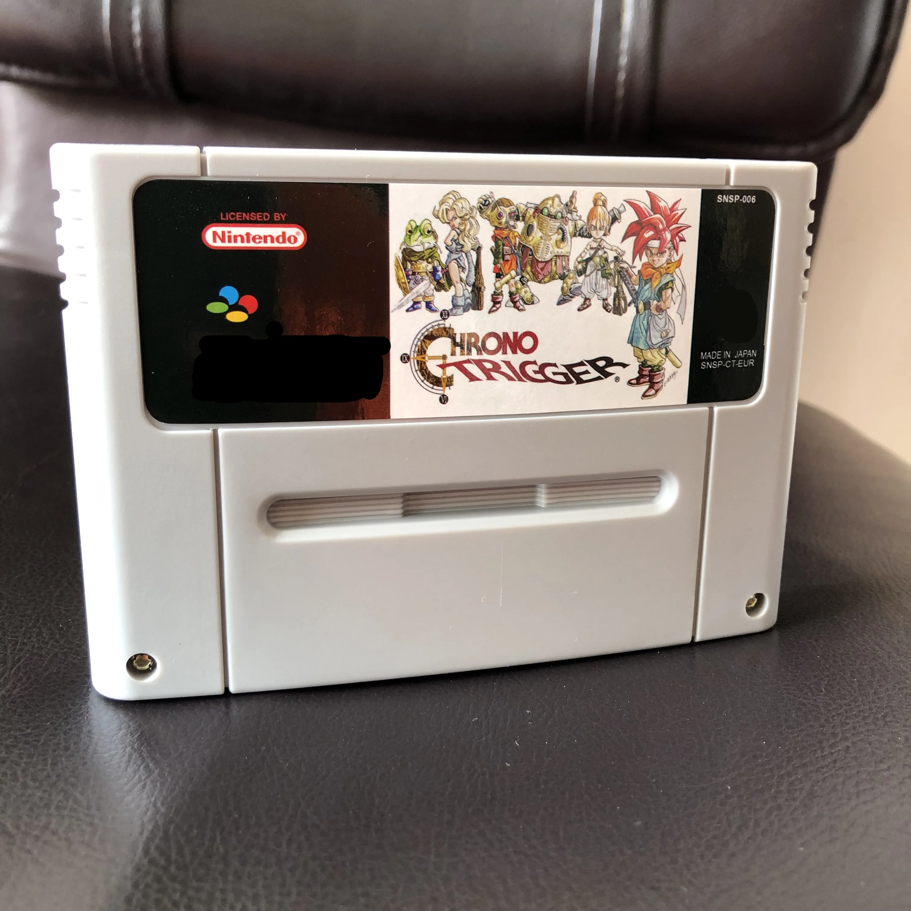 

Chrono Trigger English-PAL version 46pins video games card for PAL console !