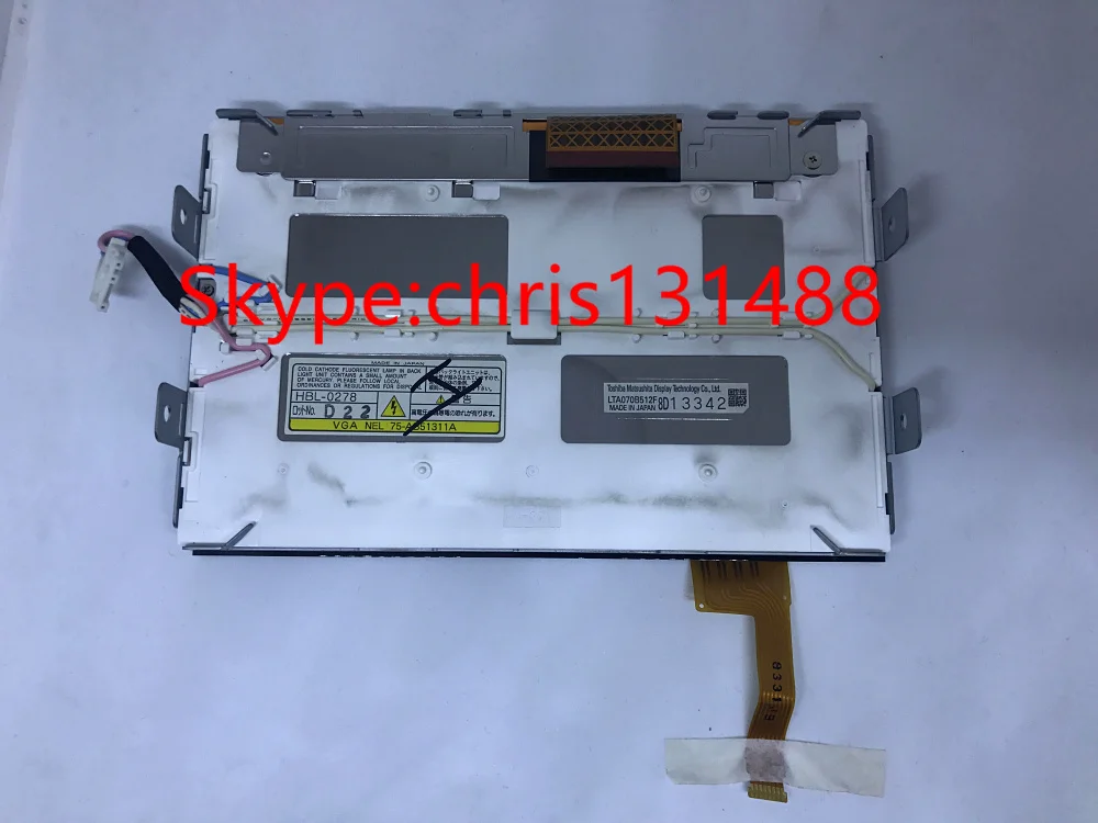 LTA070B512F ЖК дисплей " автомобильный DVD навигации ЖК-панель Lexus IS/ES(длинный широкий кабель