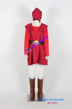 

Legend of Zelda Toon Link Cosplay Costume red ACGcosplay