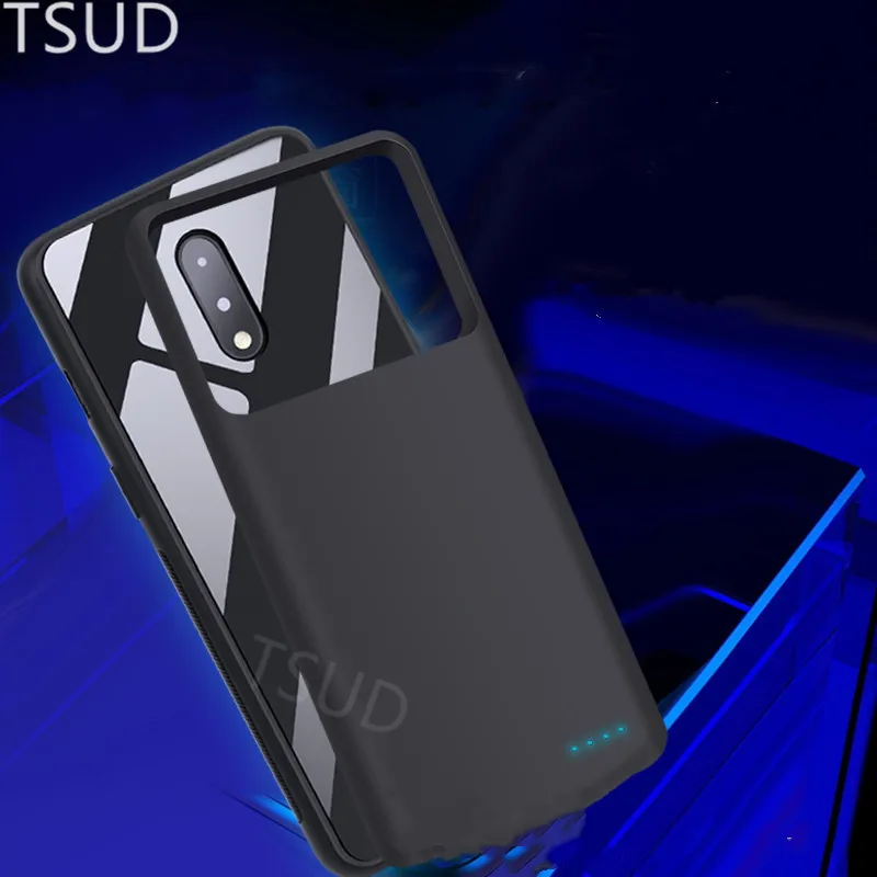 

7000mah external high capacity battery charger cases for Huawei Nova 5 portable wireless charging cover for Huawei Nova 5