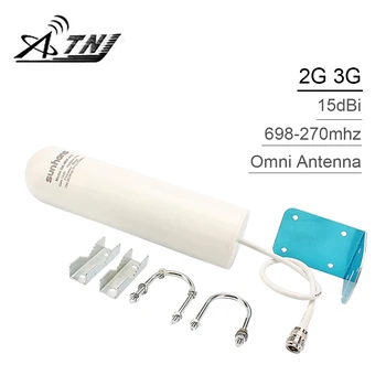 

15dBi GSM 2G 3G 4G 690-2700mhz WCDMA 2100 LTE 1800 2600 Mobile Phone Signal Antenna External Cellphone Fiberglass Omni Antenna