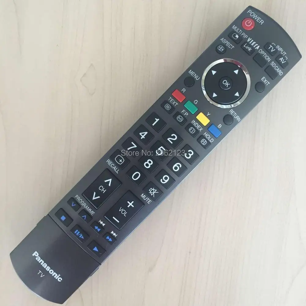 [Оригинал] ТВ пульт дистанционного управления N2QAYB000120 для PANASONIC tv TH-42PV700H TH-50PY700H |