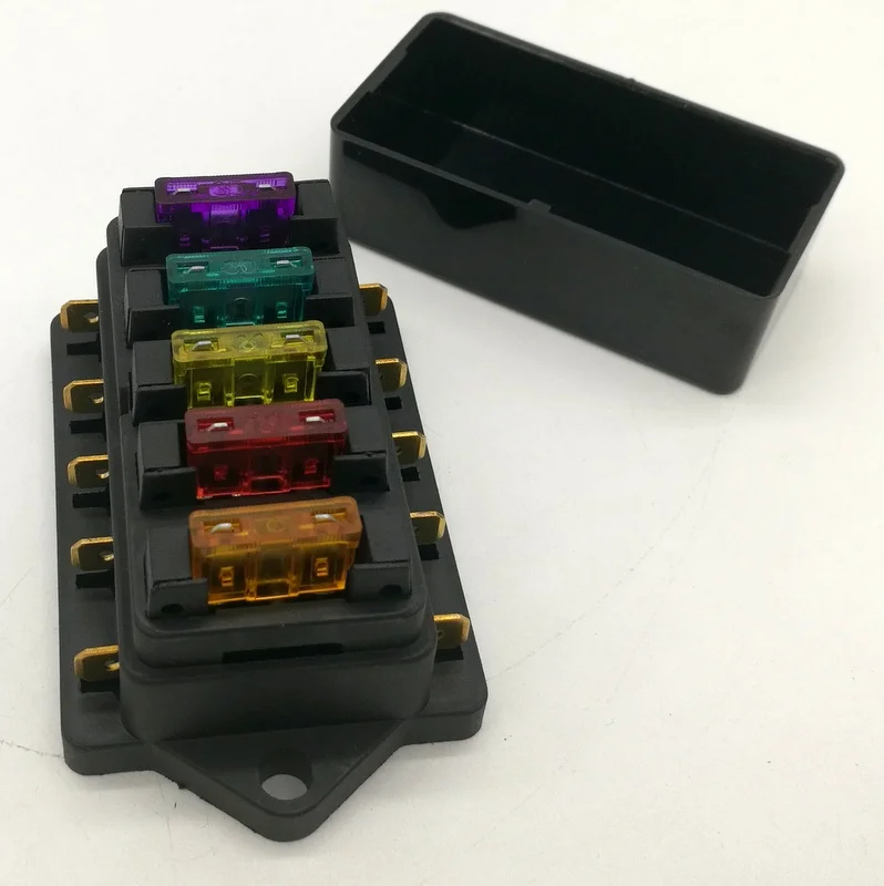 us $3 5 12v 24v 4 way 5 way car truck auto blade fuse box holder circuit standard ato free blade fuse in fuses from home improvement on Fuse Box Switch