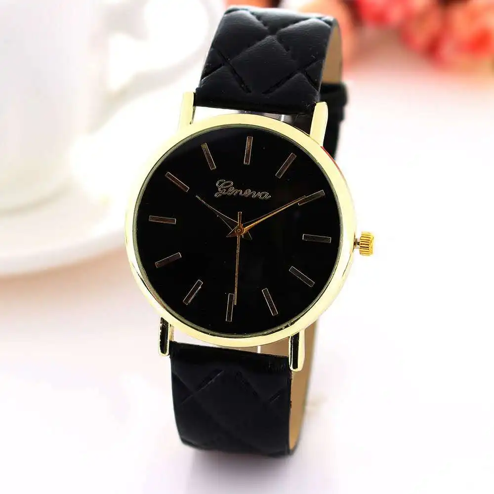 New fashion imitation belt watch leisure simple men's and women's watches sports watches quartz watches