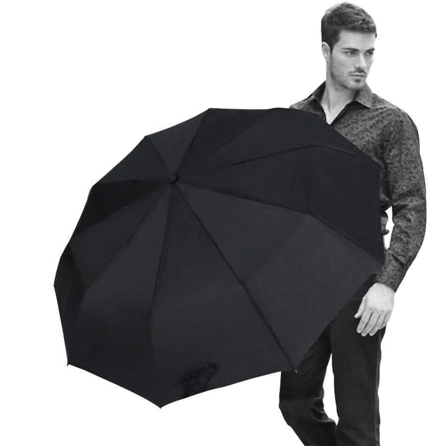 Pongee Fabric Waterproof Anti UV Strong Sun Protection Parasol