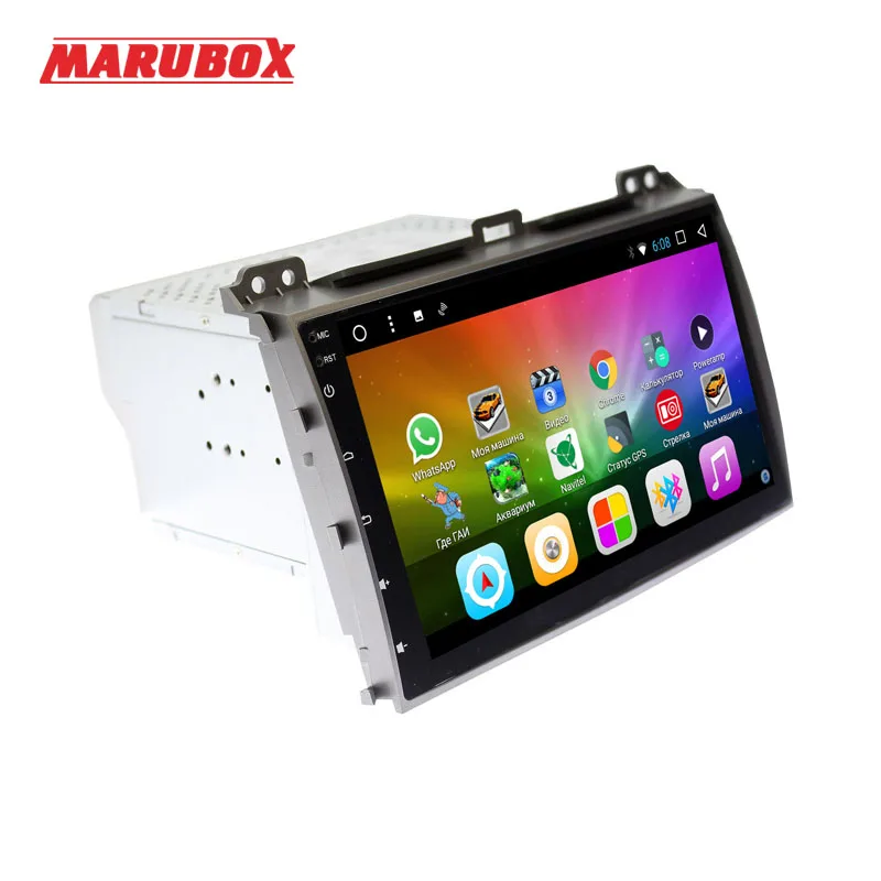 Штатная магнитола для Toyota Land Cruiser Prado 120 Lexus GX 02 09 MARUBOX 9A107DT3 Android 7.1 Четырехядерный