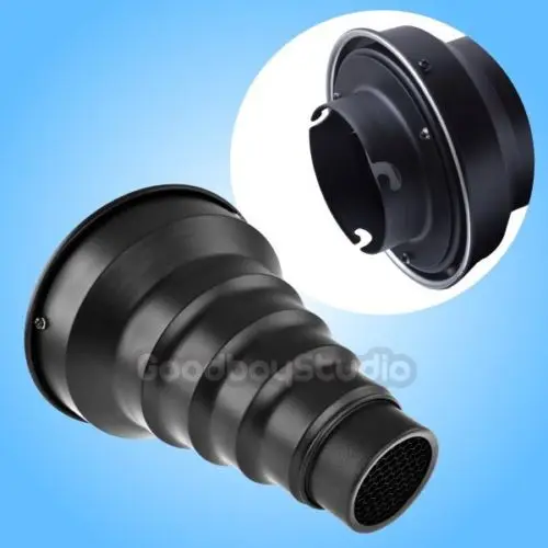 

Conical Snoot Honeycomb Grid for Comet CX CL CLX TritonFlash Studio Strobe (B)