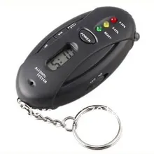 10 шт./партия, тестер спирта с часами и таймером, фонарик, 3 светодиодный индикатор