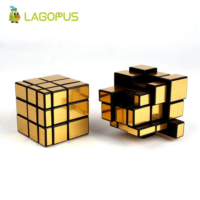 Lagopus ослабитель Cube 3X3 ультра-smooth профессиональной Скорость волшебное зеркало Головоломка Куб Скорость игрушки для детей