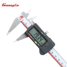 Discount! GUANGLU Pointed Digital Caliper 0-150mm/6” 0.01mm/inch Electronic Stainless Steel Vernier Calipers Measuring Tools