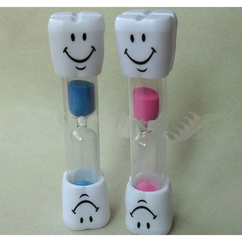 Песочные часы 180 Seconds Smile Sandglass для чистки зубов детский таймер зубной щетки
