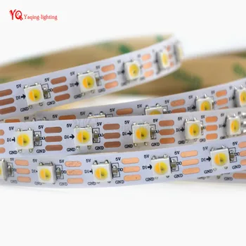 

1m/4m/5m SK6812 WWA (warm white+cool white+amber color)LED Pixel Strip,30/60/144 leds/pixles/m;IP30/IP65/IP67 DC5V