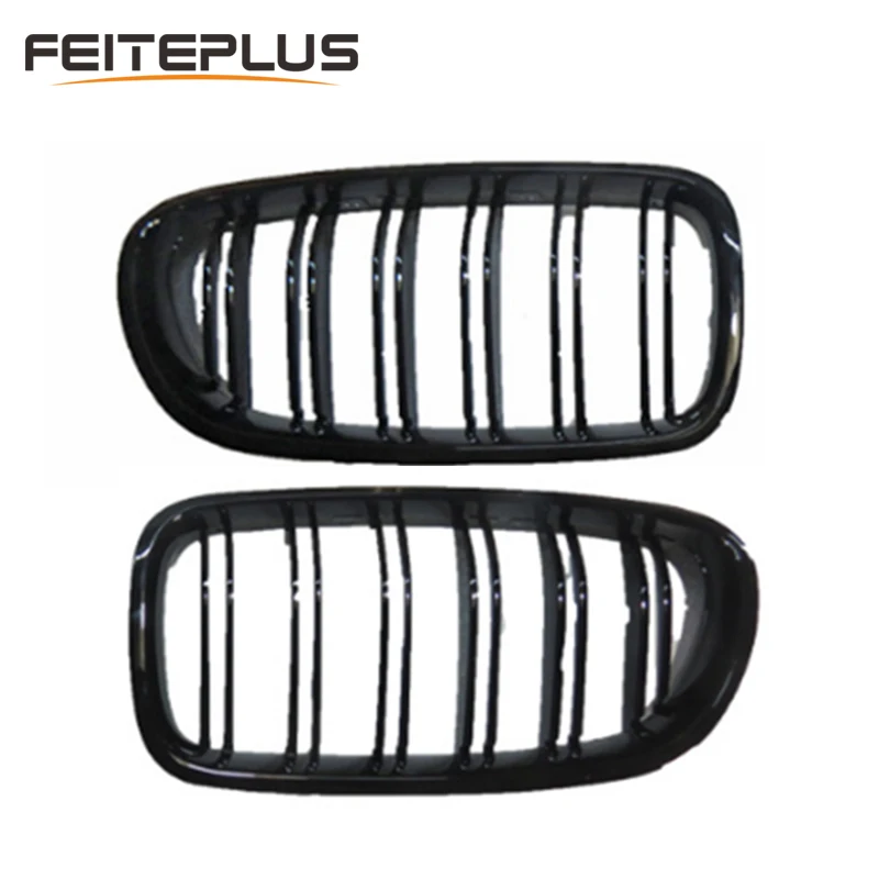 Best For BMW F10 5er Glossy Black Dual Slat M5 Style Front Kidney Grille Grill 520i 523i 525i 530i 535i 2010 2017