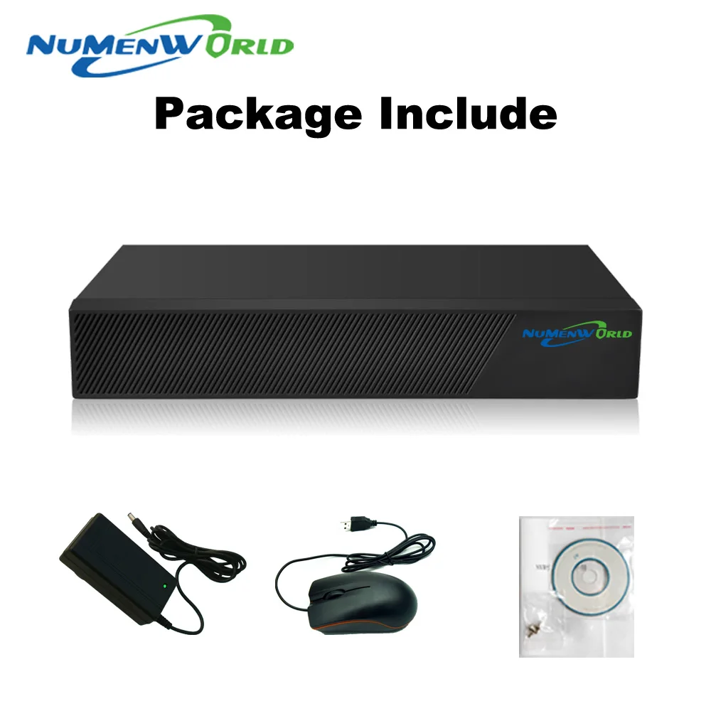 Камера видеонаблюдения HD H.265 8 каналов NVR 1080P поддержка ONVIF HDMI|pc hdmi|pc supportpc security |