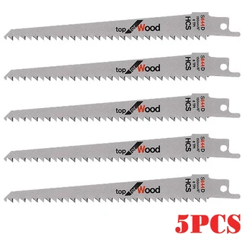 

5 Pcs 150mm S644D Saw Blades Clean Cutting For Wood PVC Fibreboard Saw Blade