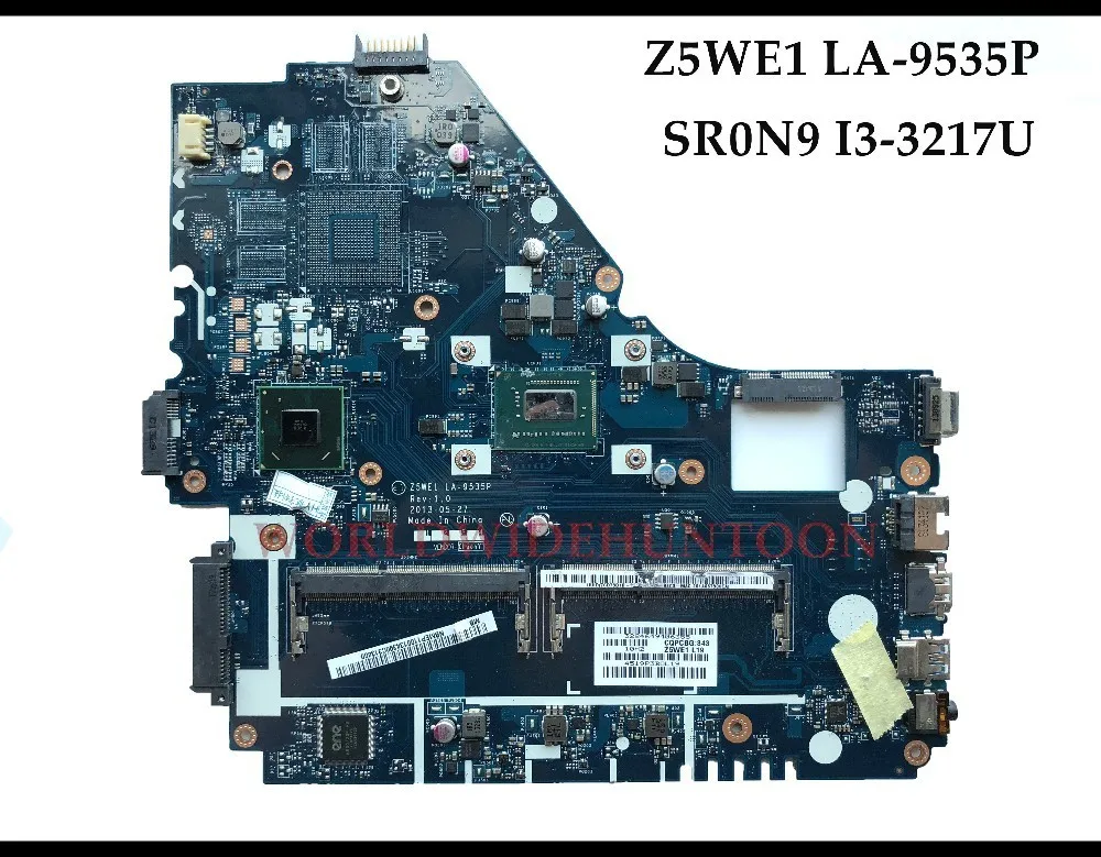 High Quality Z5we1 La 9535p For Acer Aspire E1 570 E1 570g Laptop Motherboard Nbmep Sr0n9 I3 3217u Ddr3l 100 Fully Tested Motherboards Aliexpress High Quality Z5we1 La 9535p For Acer Aspire E1 570 E1 570g Laptop Motherboard Nbmep Sr0n9 I3 3217u Ddr3l 100 Fully Tested Motherboards Aliexpress