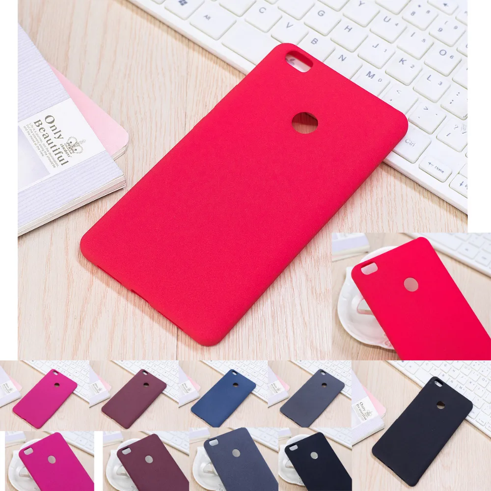 

For Huawei P9 Lite Case Solid Color Plush Feeling Varnish Case for Huawei P 9 Lite Soft Silicon TPU Phone Bags for P9 Lite