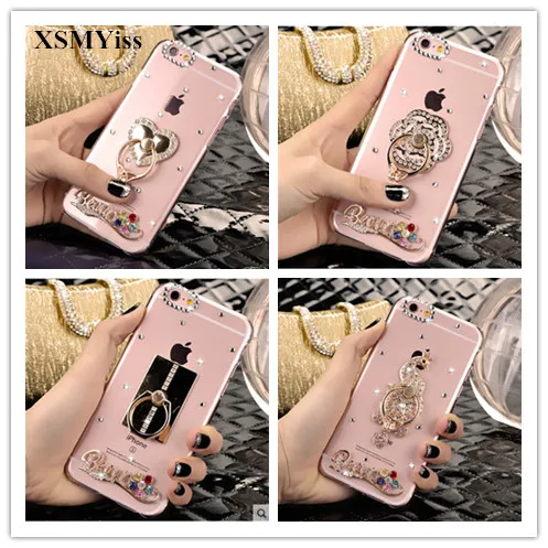 Smartphone case Fashion Bling Crystal Pearl Rhinestone Soft Clear Case Cover Transparent Soft shell For iPhone X 5C 6/7/8Plus Smartphone case Fashion Bling Crystal Pearl Rhinestone Soft Clear Case Cover Transparent Soft shell For iPhone X 5C 6/7/8Plus
