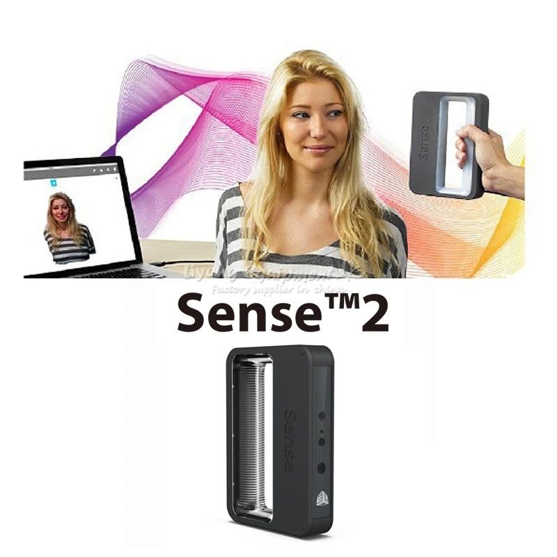 Przenośny 3D skaner SENSE 2, która odbyła się 3d wielu kolorów Przenośny 3D skaner SENSE 2, która odbyła się 3d wielu kolorów