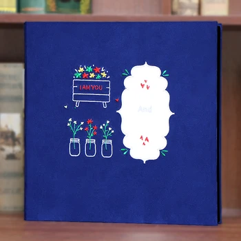

Large Size 3-8 inch Photo Album Baby Family Scrapbook Albums Wedding Foto High Quality Handmade DIY Creative Gift 17