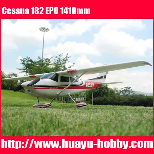 Радиоуправляемый самолет Cessna 182 1410 мм EPO Kit с бесщеточным Мотором R/C