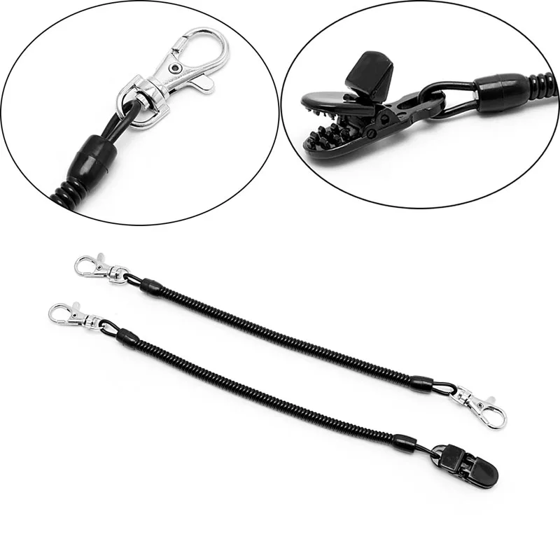 

1PC Tether Fly Fishing Lanyard Net Release Holder Quick Cord Clip Safety Tool