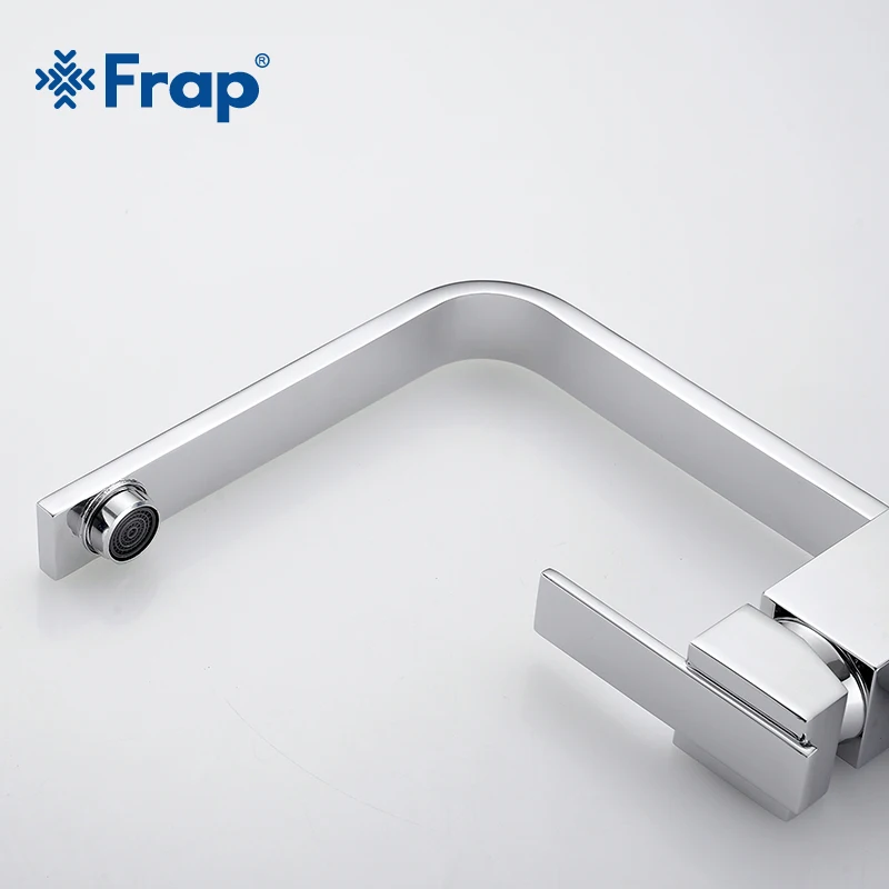  Frap Hot Sale 1 set Brass Kitchen Mixer Cold and Hot Kitchen Tap Single Hole Water Tap Kitchen Fauc - 32876258827