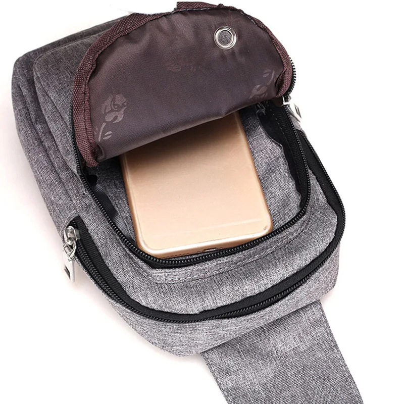 Men Anti Theft Backpack Headphone Hole Women Travel Chest Bag Single Shoulder Boys Girls Chest Bags Sac A Dos Homme Bolsa BP0245 (18)