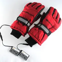 3.7 V/2000 MAH Guantes de Calefacción Eléctrica, Deporte Al Aire Libre de Esquí de La Motocicleta Batería de Litio Auto Climatizada, Guantes Calientes 3 horas