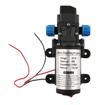 

DC 12V Electric Diaphragm Water Pump Automatic Switch 131 PSI High Pressure Car Washing Spray Water Pump 5.5L/Min J35C37