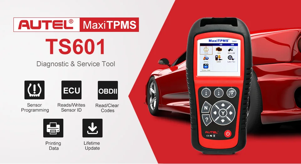 AUTEL MaxiTPMS TS601 TPMS активатор давления в шинах полный TPMS инструмент для программирования активации система мониторинга шин сканер Инструменты