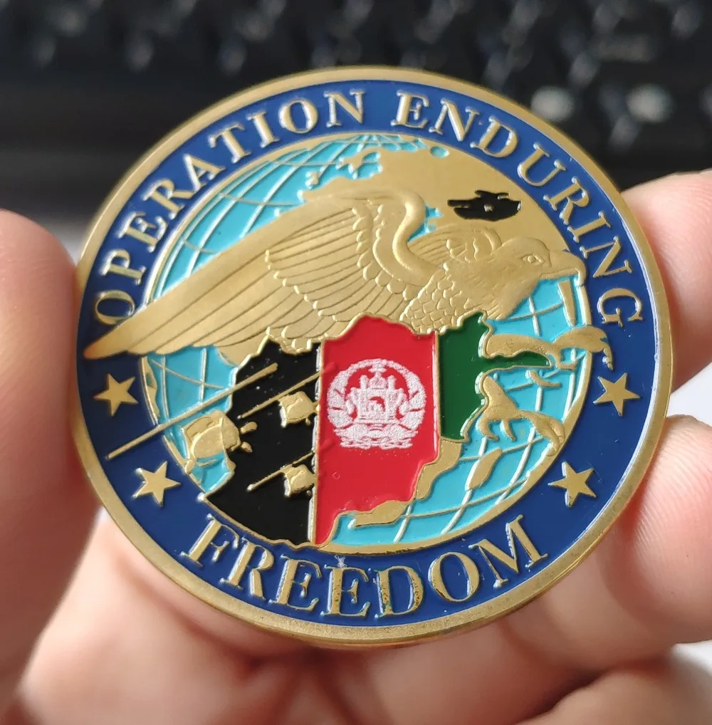 Operation Enduring Freedom Afghanistan Challenge Coin  (6)