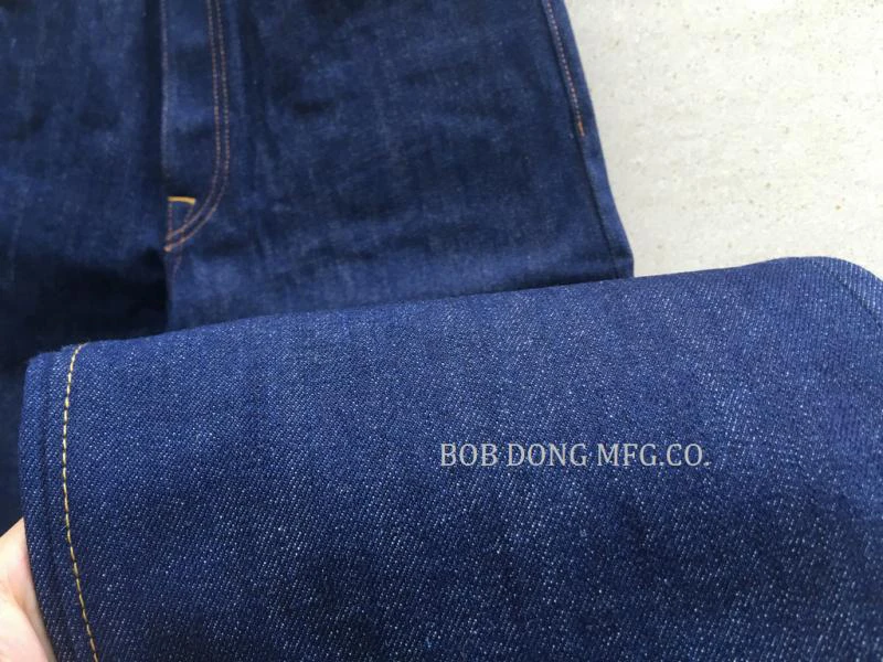 2018 Bob Dong 14 5 oz прямые джинсы винтажные Selvage джинсовые брюки для мужчин размера