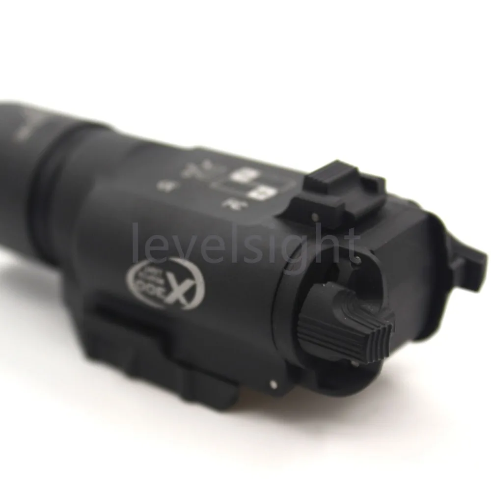 التكتيكية X300 LED 500 لومينز ضوء سلاح ضوء صالح ويفر/Picatinny السكك الحديدية ل غلوك ضوء الأبيض ضوء الصيد