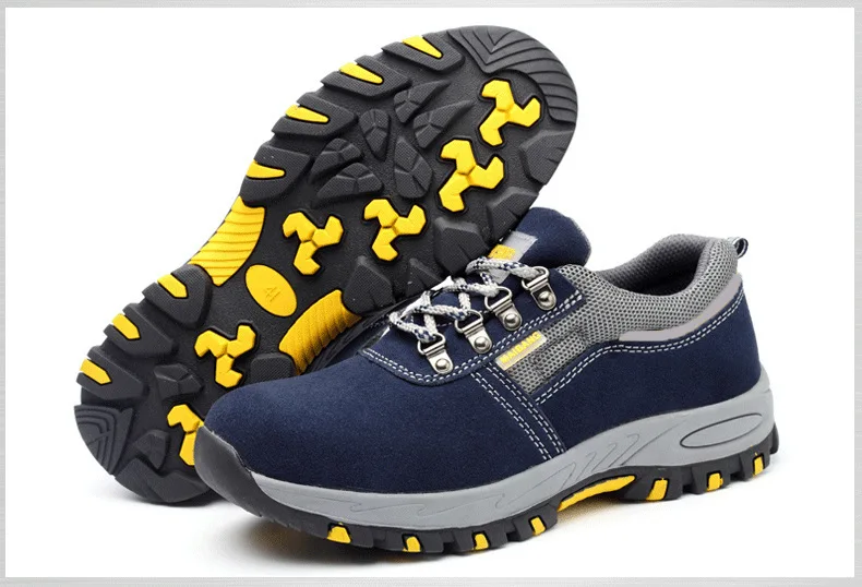 Novo à moda resistente tênis de segurança