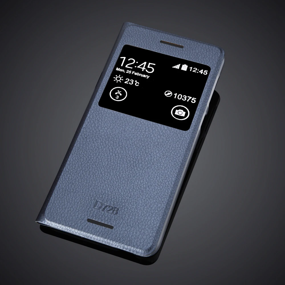 Для HTC Desire 728 D728 D728W 728G двойной чехол роскошный Флип PU кожаный каркас задняя крышка