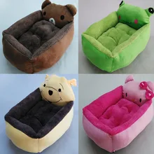 Новая ПП хлопковая кровать для собаки животное в форме мультфильма кушетка для собак Конура фланелевый домик для кошки мусорная собака подкладки