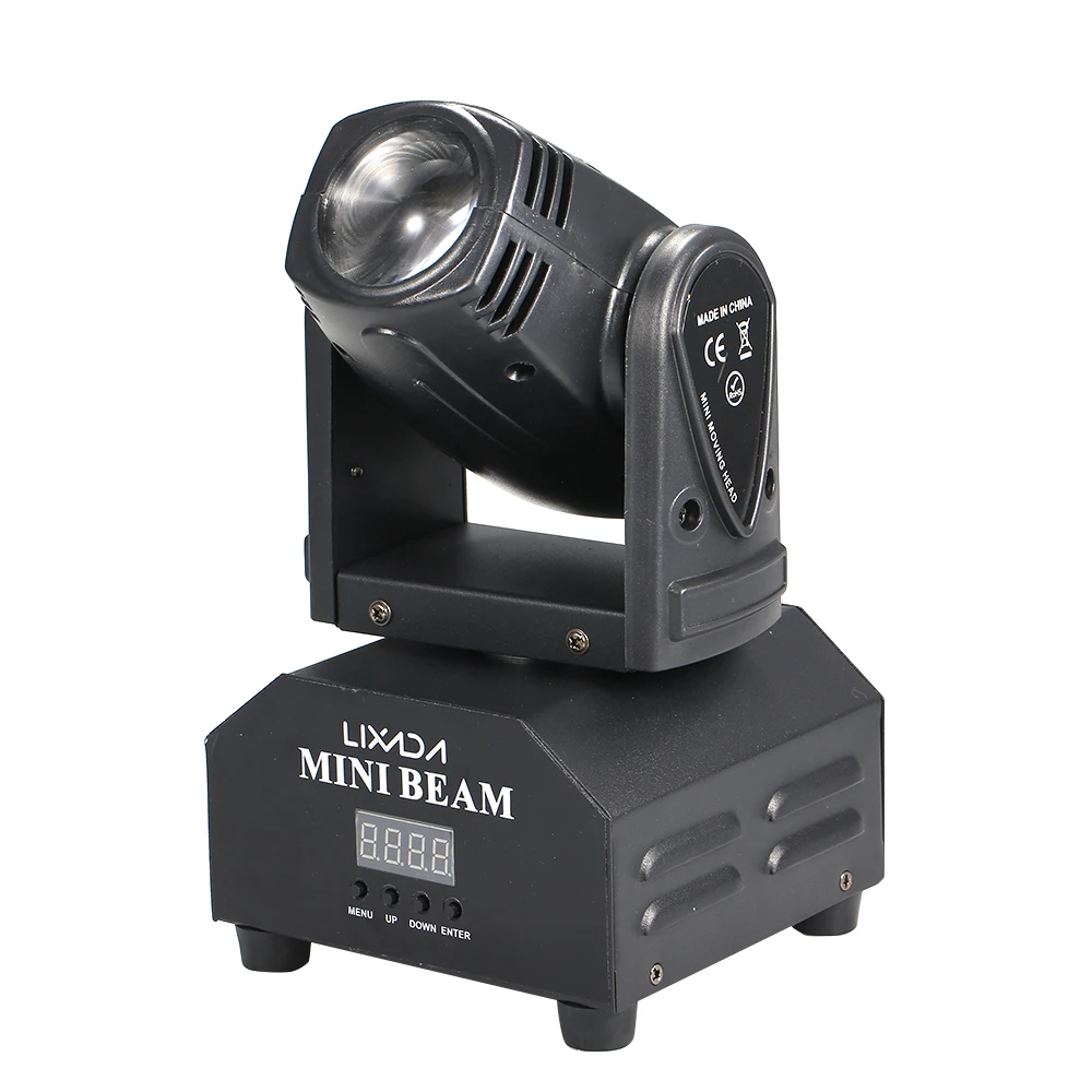Светодиодная лампа Lixada со сценическим эффектом 50 Вт движущаяся головка DMX512