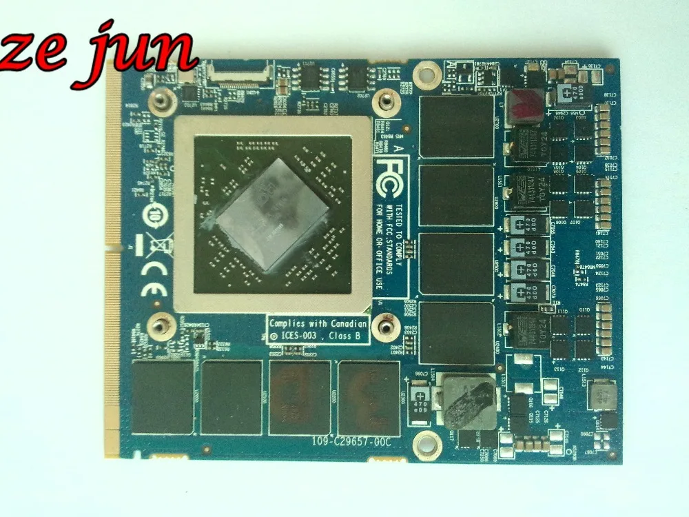 Best Sale M15X M17x R3 M18X CN-06W46K 06W46K M6600 HD 6970M Games Video Card 6W46K
